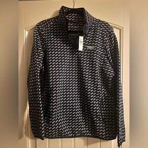 LLBean Sweater Fleece Pullover Women’s Size L